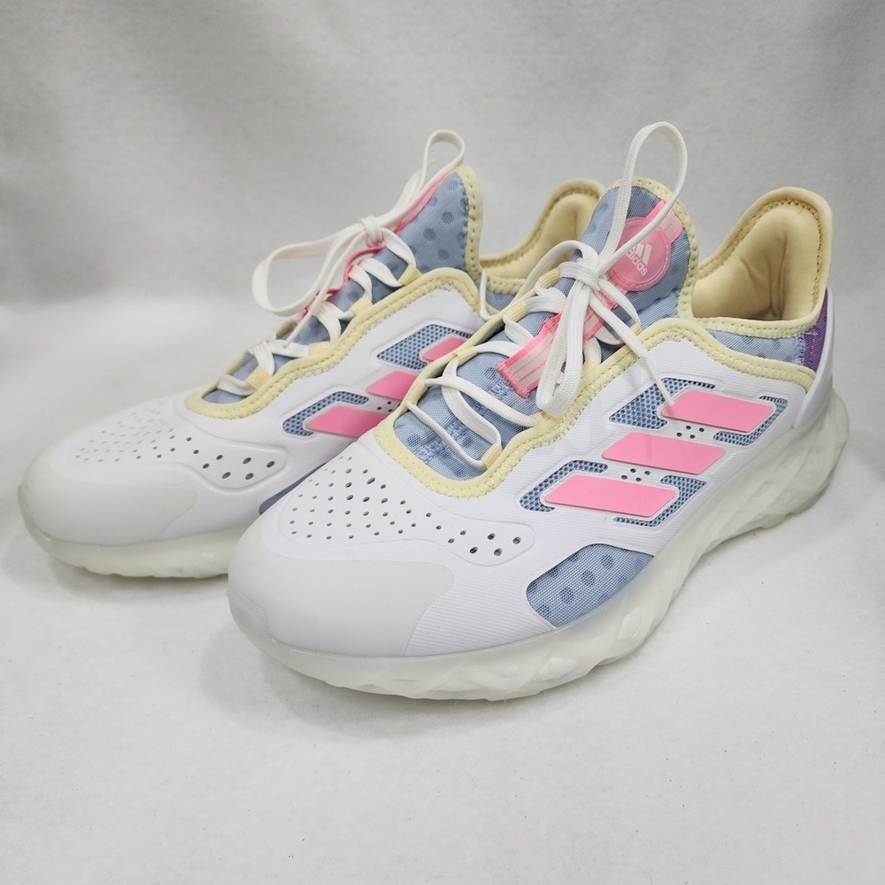 Rich Mnisi x Adidas Web Boost HR0085 Mens US 10.5 Sneakers White Running Shoes